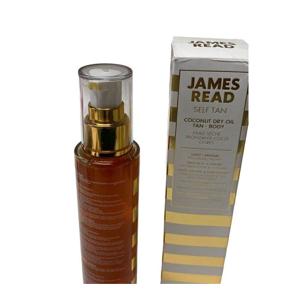 James Read Tan Coconut Dry Oil Tan Face & Body 3.3oz Damaged (READ) - Picture 2 of 2